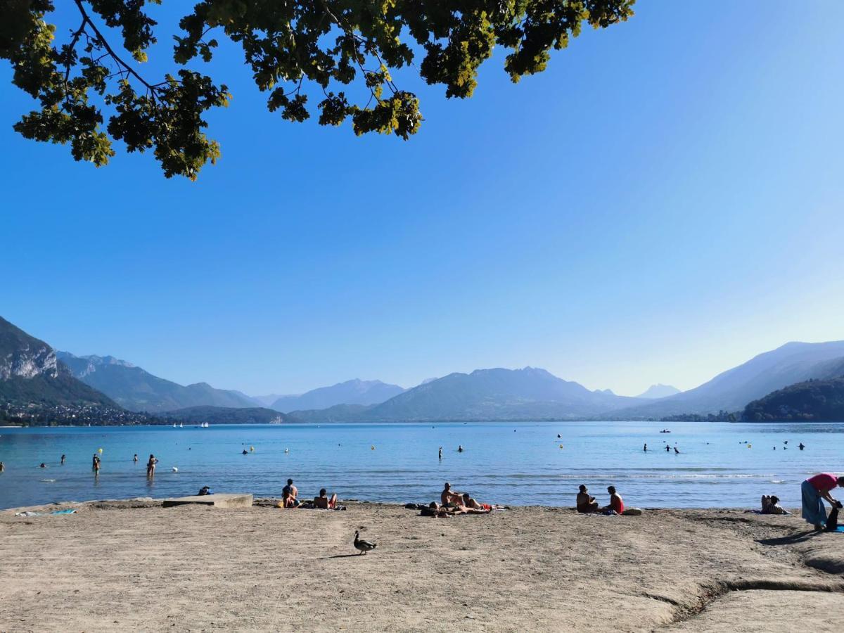 Charmant Appartement A 1 Minute Du Lac Annecy Exterior photo