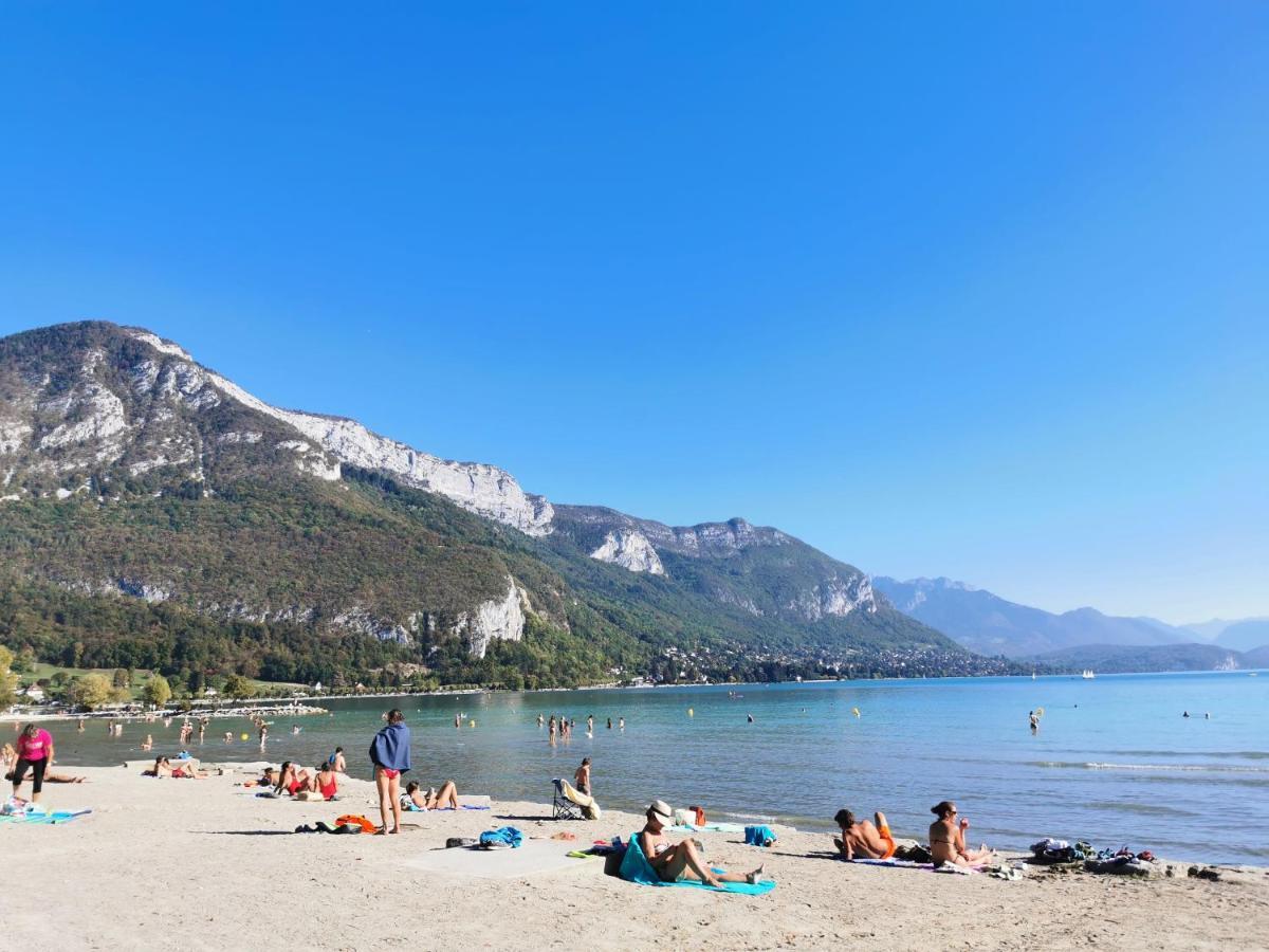 Charmant Appartement A 1 Minute Du Lac Annecy Exterior photo