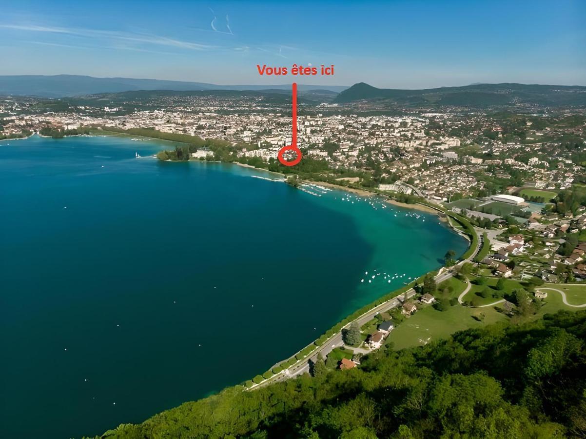 Charmant Appartement A 1 Minute Du Lac Annecy Exterior photo